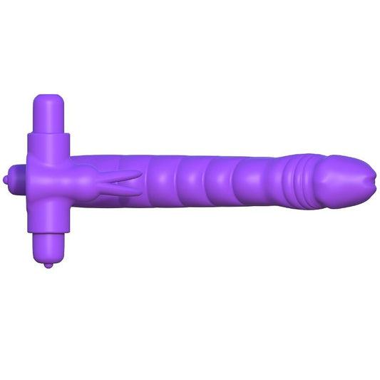 Vibrador Doble de Silicona Conejo