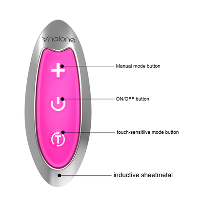 NALONE - VIBRADOR ESTIMULANTE DE CURVA INTELIGENTE