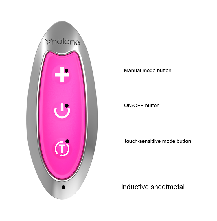 NALONE - VIBRADOR ESTIMULANTE DE CURVA INTELIGENTE