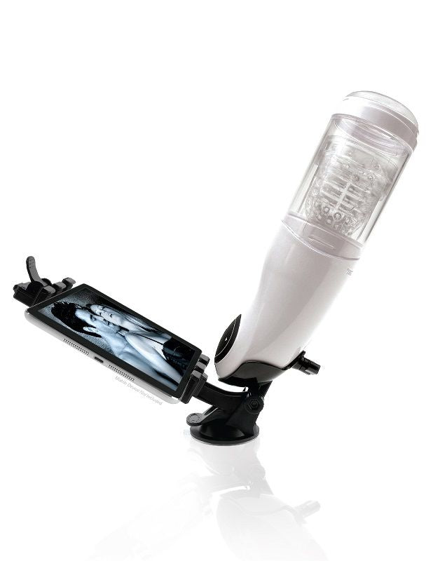 Masturbador Masculino PDX Mega Bator USB Vagina Blanca