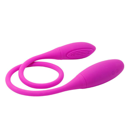 PRETTY LOVE Vibrador Duplo Egg Berger com Controle Remoto Recarregável, design ergonómico em silicone macio