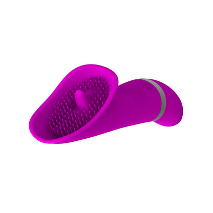 Pretty Love Estimulador de Clitóris Rudolf de silicone macio com design ergonómico e pontas estimulantes.