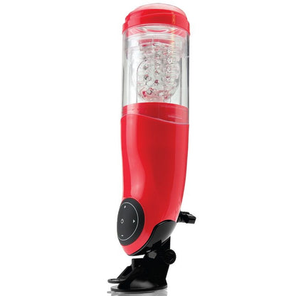 Masturbador Masculino PDX Mega Bator USB Boca Rojo