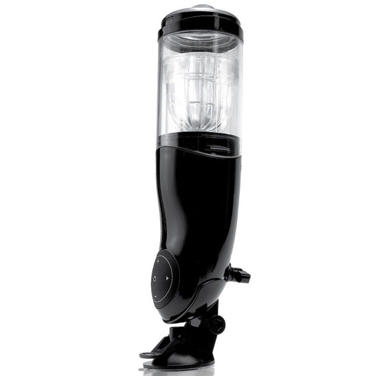 Masturbador Masculino PDX Mega Bator USB Vibratorio Rotación Color Negro