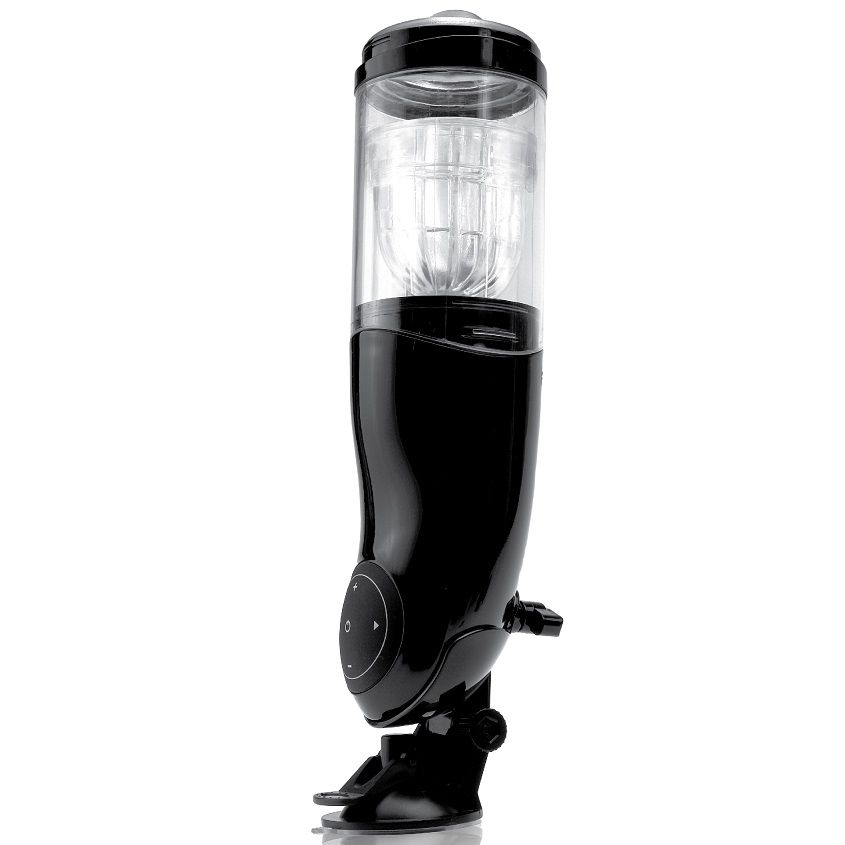 Masturbador Masculino PDX Mega Bator USB Vibratorio Rotación Color Negro