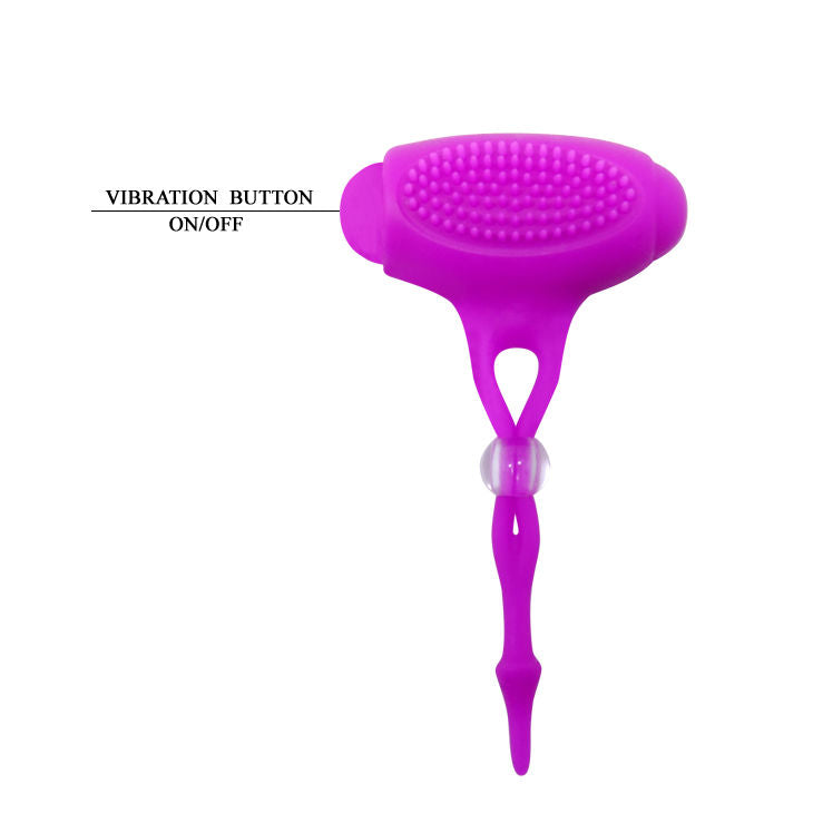 PRETTY LOVE Estimulador de Mamilos Bancroft Love em silicone com vibração forte.