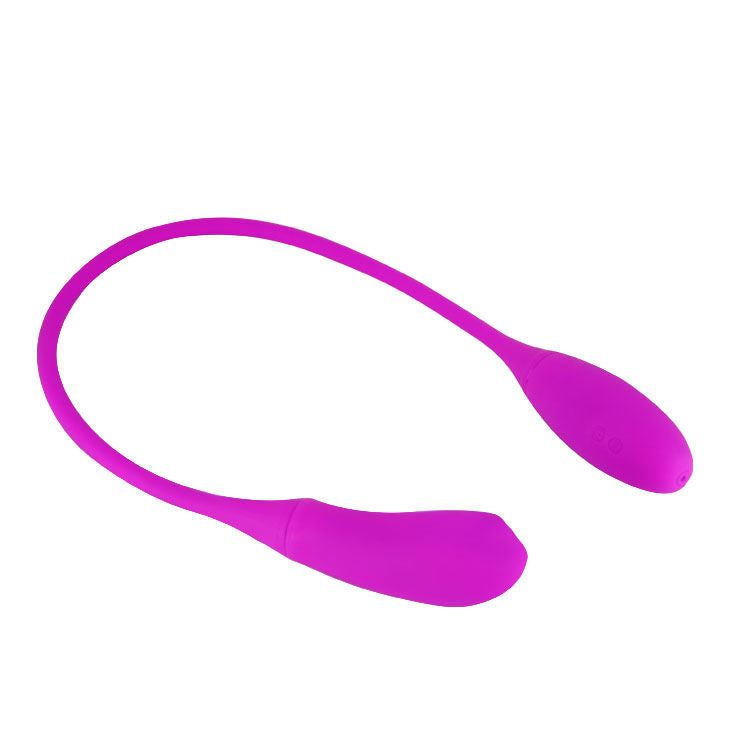 Vibrador flexível PRETTY LOVE Snaky Vibe de silicone com 7 vibrações e 3 funções de cócegas para estimulação dupla.