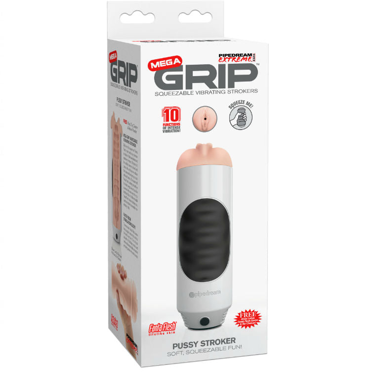Masturbador Vibrador Masculino Pipedream Mega Grip Vagina