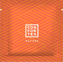 Caixa de preservativos CONFORTEX Nature com 144 unidades para sexo seguro e confortável