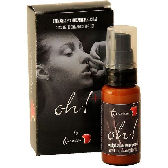 TENTACION Cremigel Estimulante Sensibilizante para Ela 30 ML, para intensificar o prazer.