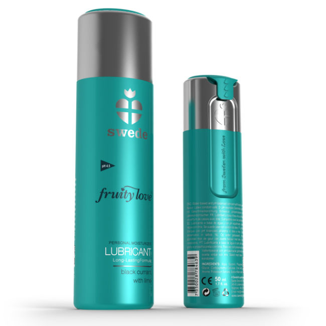 SUECO - LUBRICANTE FRUITY LOVE GROSELLA NEGRA LIMÓN 50 ML