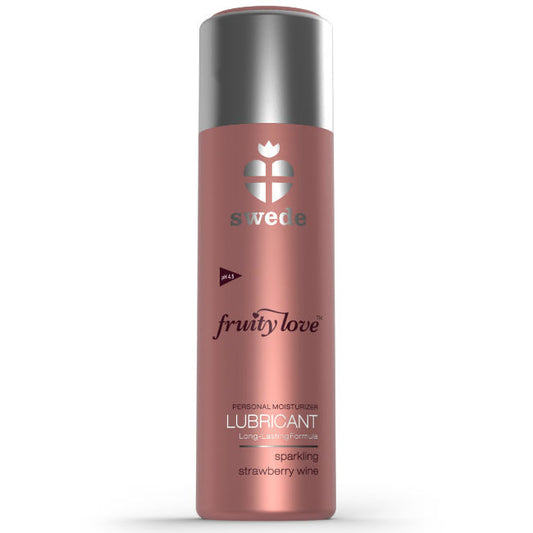 SUECO - LUBRICANTE ESPUMOSO FRUITY LOVE VINO DE FRESA 50 ML