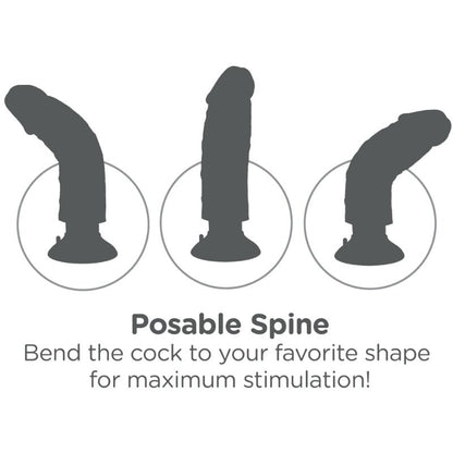Vibrador Dildo Realista 15.24 cm Natural