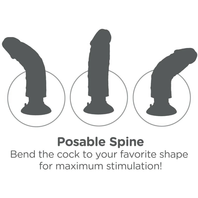 Vibrador Dildo Realista 15.24 cm Natural