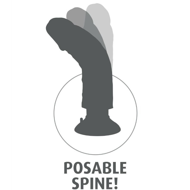 Vibrador Dildo Realista 15.24 cm Natural