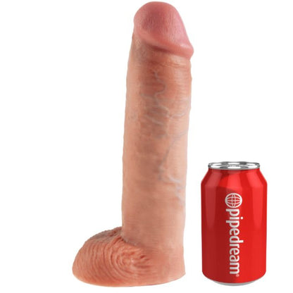 Dildo Hueco con Arnés 28 cm Color Carne