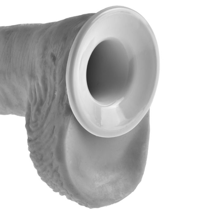 Dildo Hueco con Arnés 28 cm Color Carne