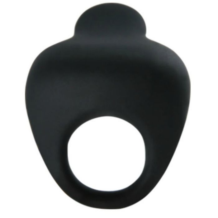 Anel Vibrador PRETTY LOVE Thimble preto em silicone