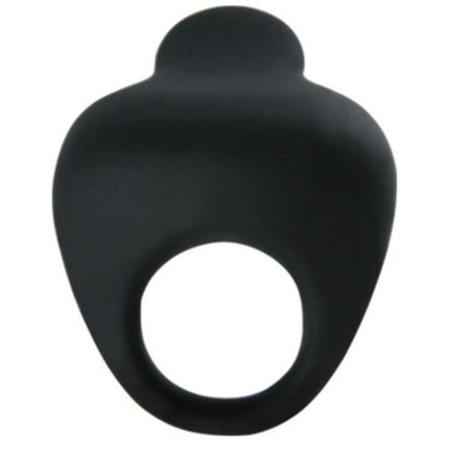 Anel Vibrador PRETTY LOVE Thimble preto em silicone