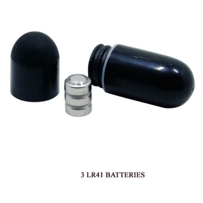 Close-up do Anel Vibrador Pretty Love Trap preto com estimulador clitoriano em silicone.