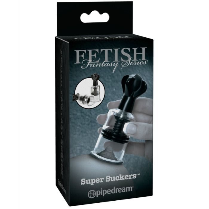 Close-up do Sugador de Mamilos Fetish Fantasy Super Sucker Edição Limitada, mostrando o design ergonómico.