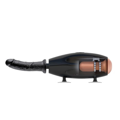 Máquina de Sexo Portátil FETISH FANTASY EXTREME com dildos intercambiáveis e adaptador universal