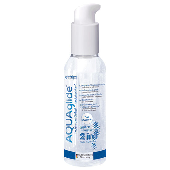 Lubricante y Gel de Masaje 2 en 1 AQUAGLIDE 125ml