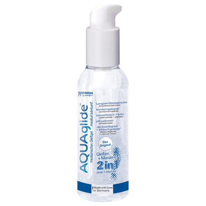 Lubricante y Gel de Masaje 2 en 1 AQUAGLIDE 125ml