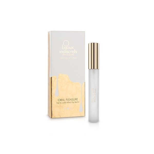 BIJOUX Gloss para Sexo Oral Efeito Quente e Frio 13ml para estimulação íntima.