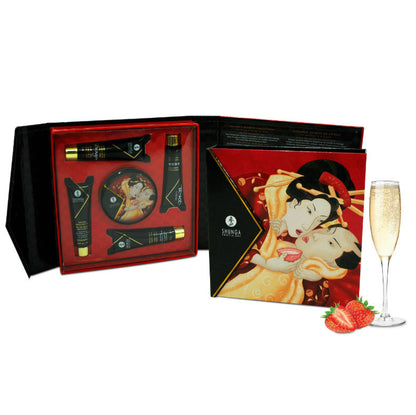SHUNGA - KIT SECRETO DE FRESAS Y CAVA DE GEISHA