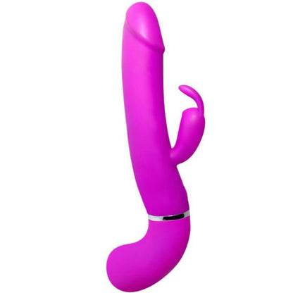 Close-up do PRETTY LOVE Vibrador Henry, destacando seu design ergonômico, material de silicone suave e botões de controle.
