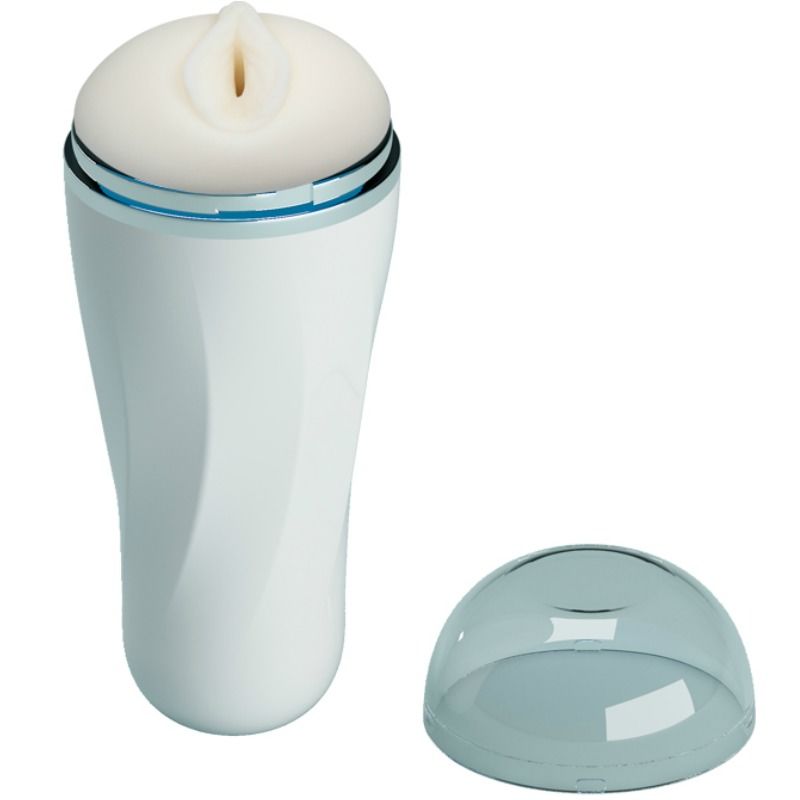 Masturbador masculino PRETTY LOVE com design de vagina realista para prazer íntimo.