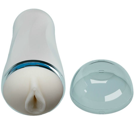 Masturbador masculino PRETTY LOVE com design de vagina realista para prazer íntimo.