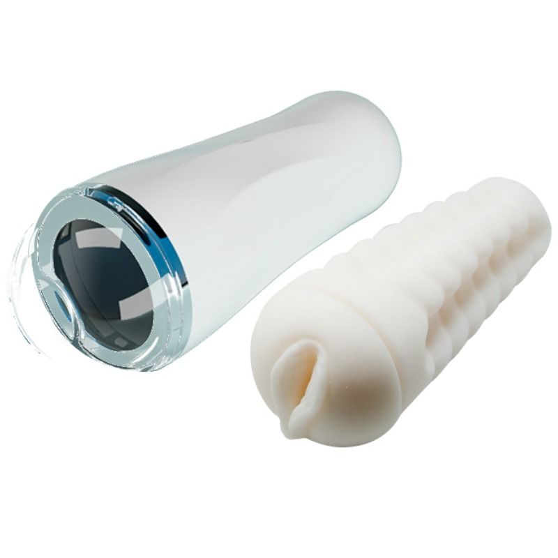 Masturbador masculino PRETTY LOVE com design de vagina realista para prazer íntimo.