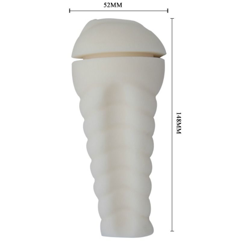 Masturbador masculino PRETTY LOVE com design de vagina realista para prazer íntimo.