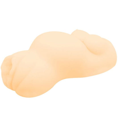 Mini Masturbador Masculino BAILE com design de mulher grávida, mostrando detalhes da textura.