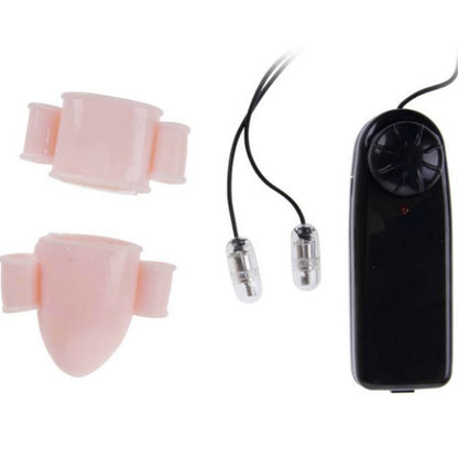 BAILE Coberturas Vibradoras de Pénis Alfred com Controlo, mostrando o design e as balas vibratórias