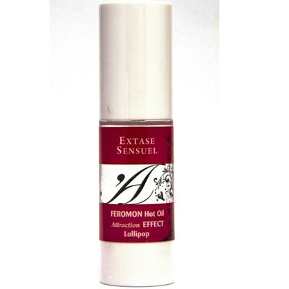 Aceite de Masaje Efecto Calentamiento con Feromonas de Piruleta 30ml