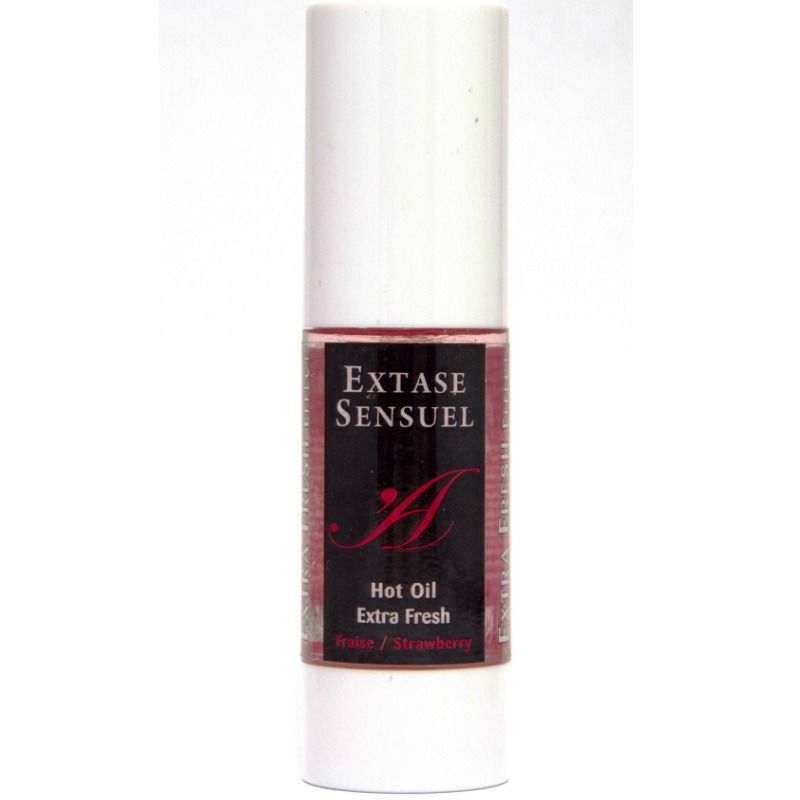Aceite de Masaje con Efecto Fresa Extra Fresco 30 ml