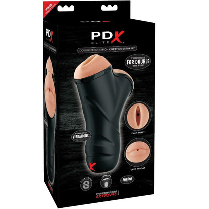 Stroker Vibrador de Doble Penetración