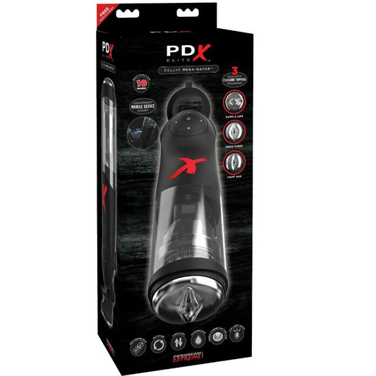 Masturbador Masculino - DELUXE MEGA-BATOR