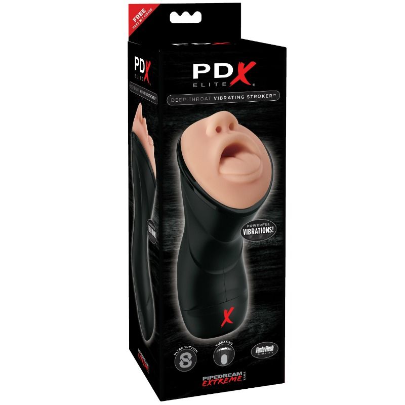 Masturbador Vibrador de Garganta Profunda