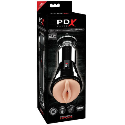 Masturbador Masculino Vibrante Compresor de Gallo