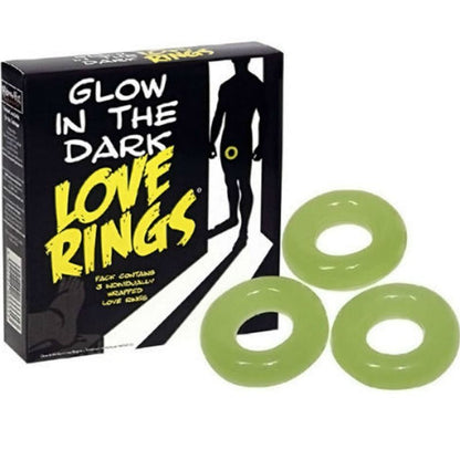 SPENCER &amp; FLEETWOOD - PAQUETE DE 3 ANILLOS FLUORESCENTES