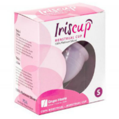 IRISCUP - COPA MENSUAL PEQUEÑA ROSA + BOLSA ESTERILIZADORA GRATIS