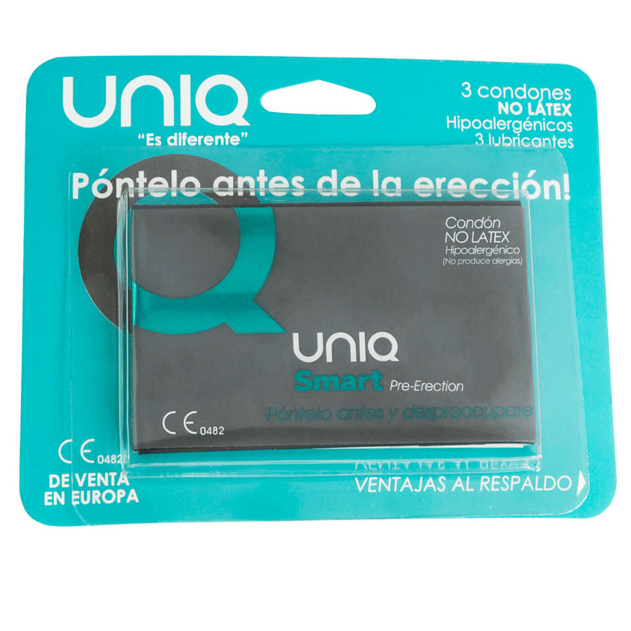 Preservativo Smart Latex Free Pre-Erección 3 Unidades
