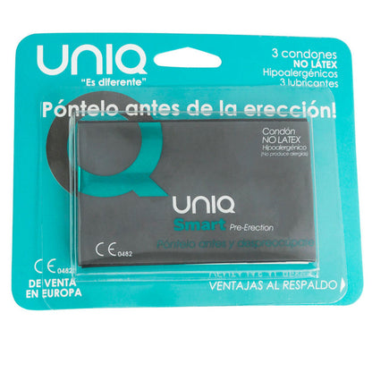 Preservativo Smart Latex Free Pre-Erección 3 Unidades