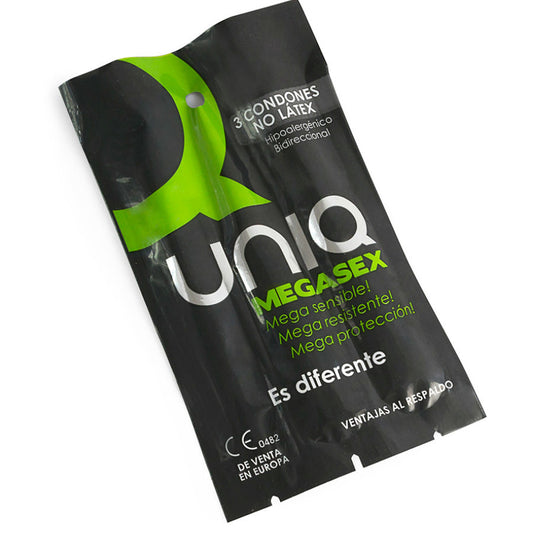Preservativos Megasex Latex Free Sensibles 3 Unidades