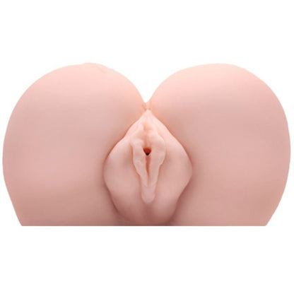 Masturbador Realista con Vagina, Ano y Tatuaje Vibratorio