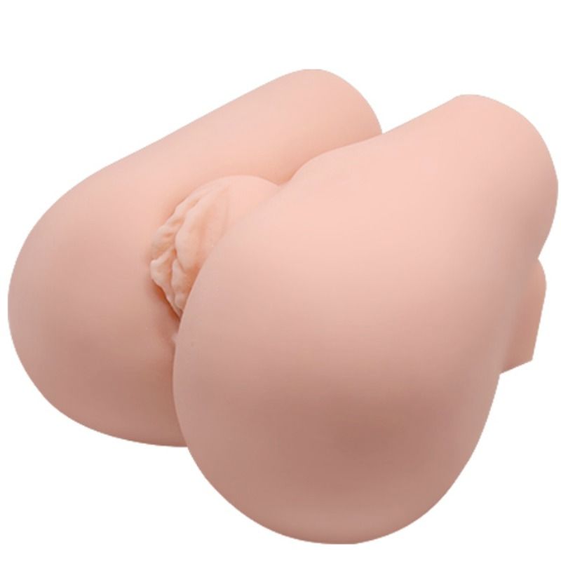 Masturbador Masculino Realista con Vagina y Ano Vibratorios